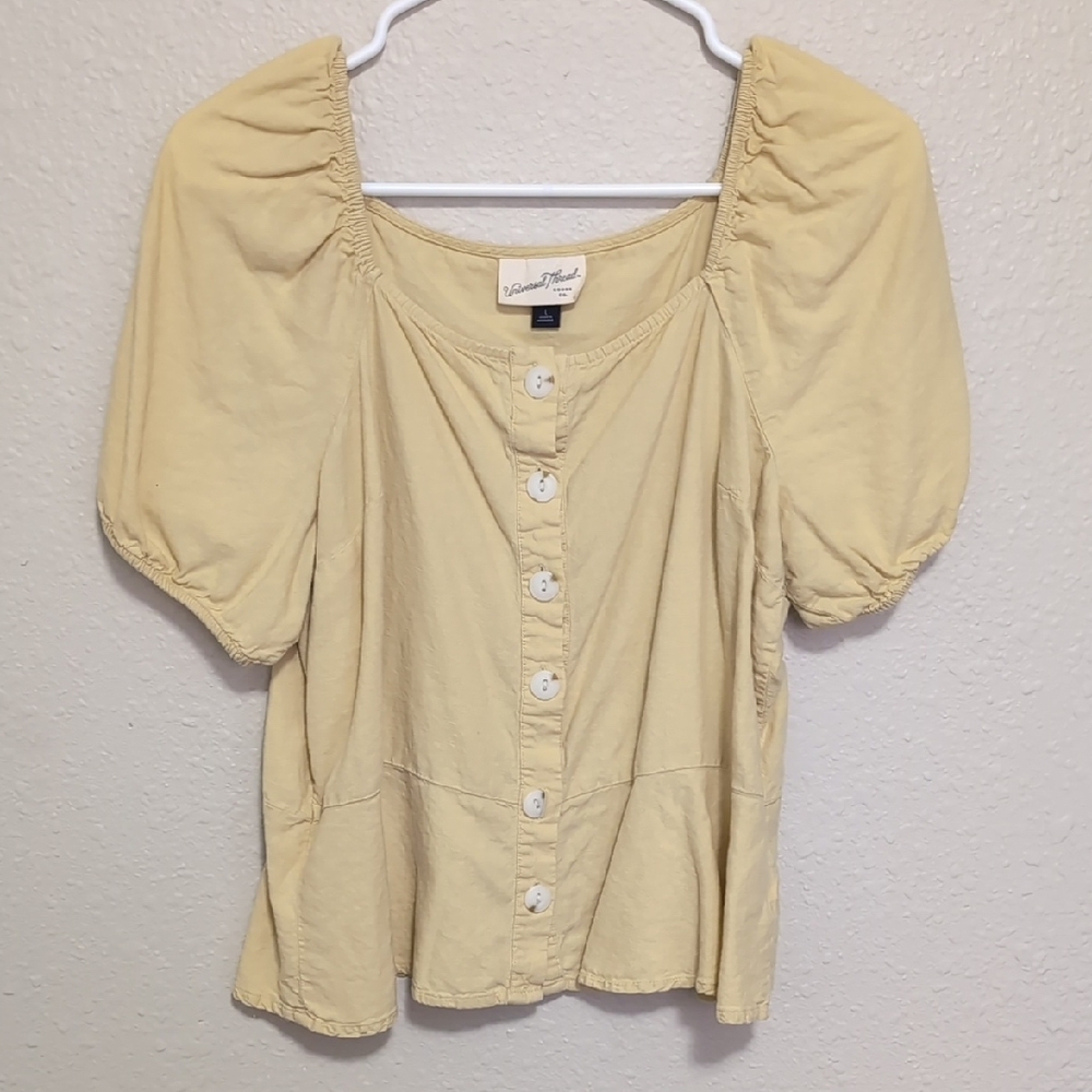 Universal Thread Yellow Blouse